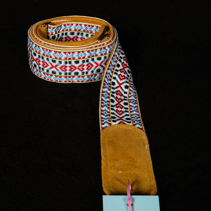 Red, White, Light Blue and Yellow