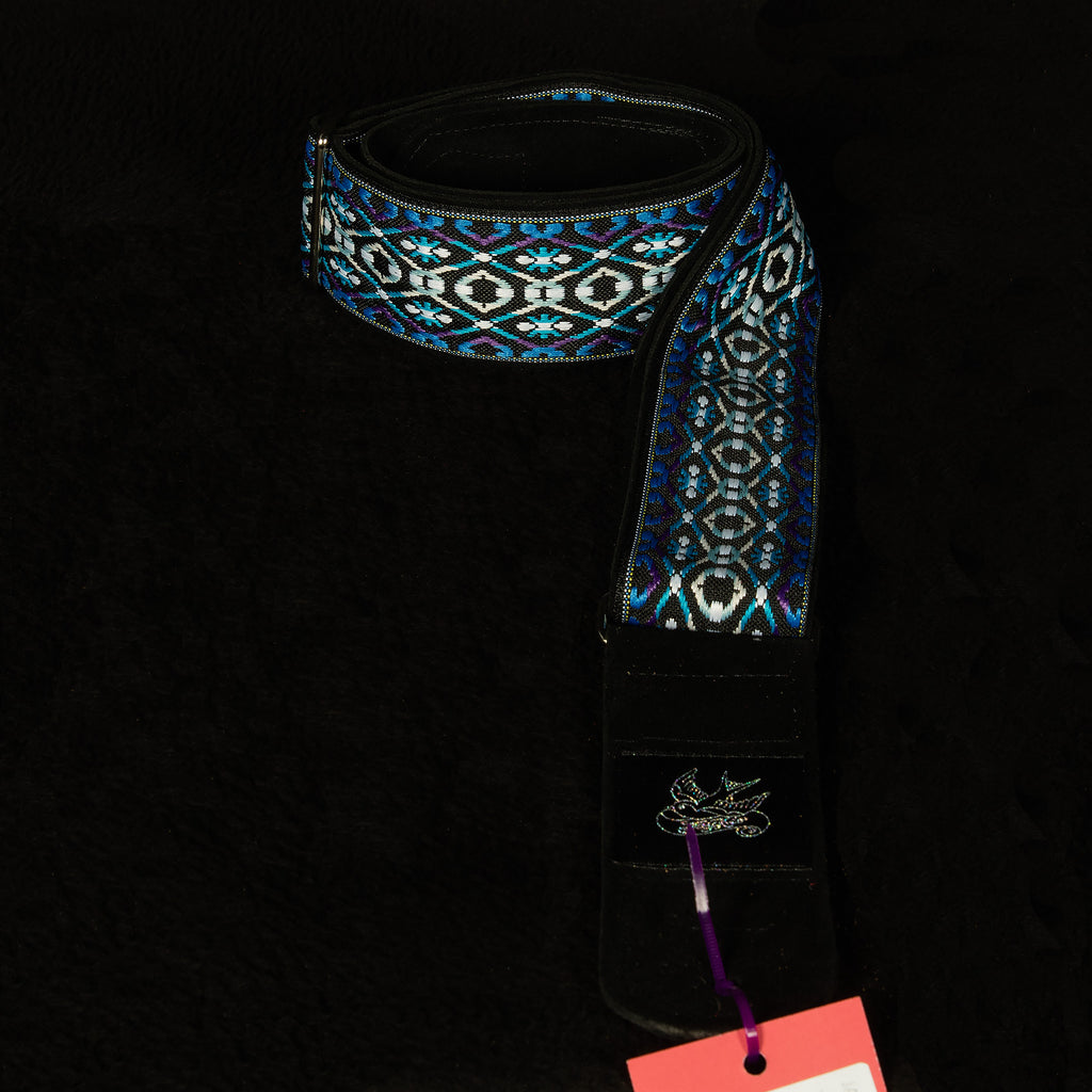Triple Blue Woven