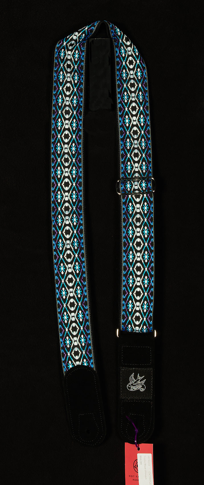 Triple Blue Woven