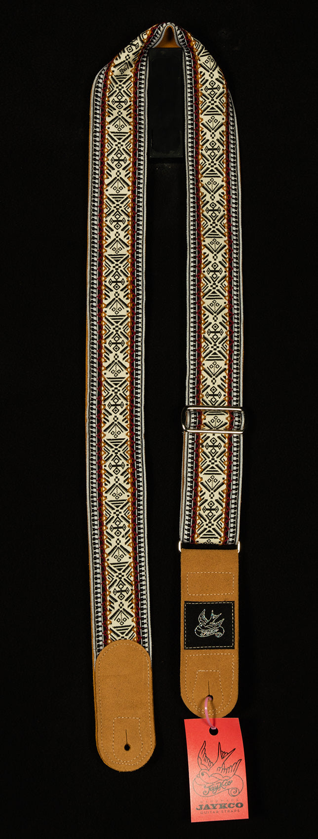 White Brown and Black Woven