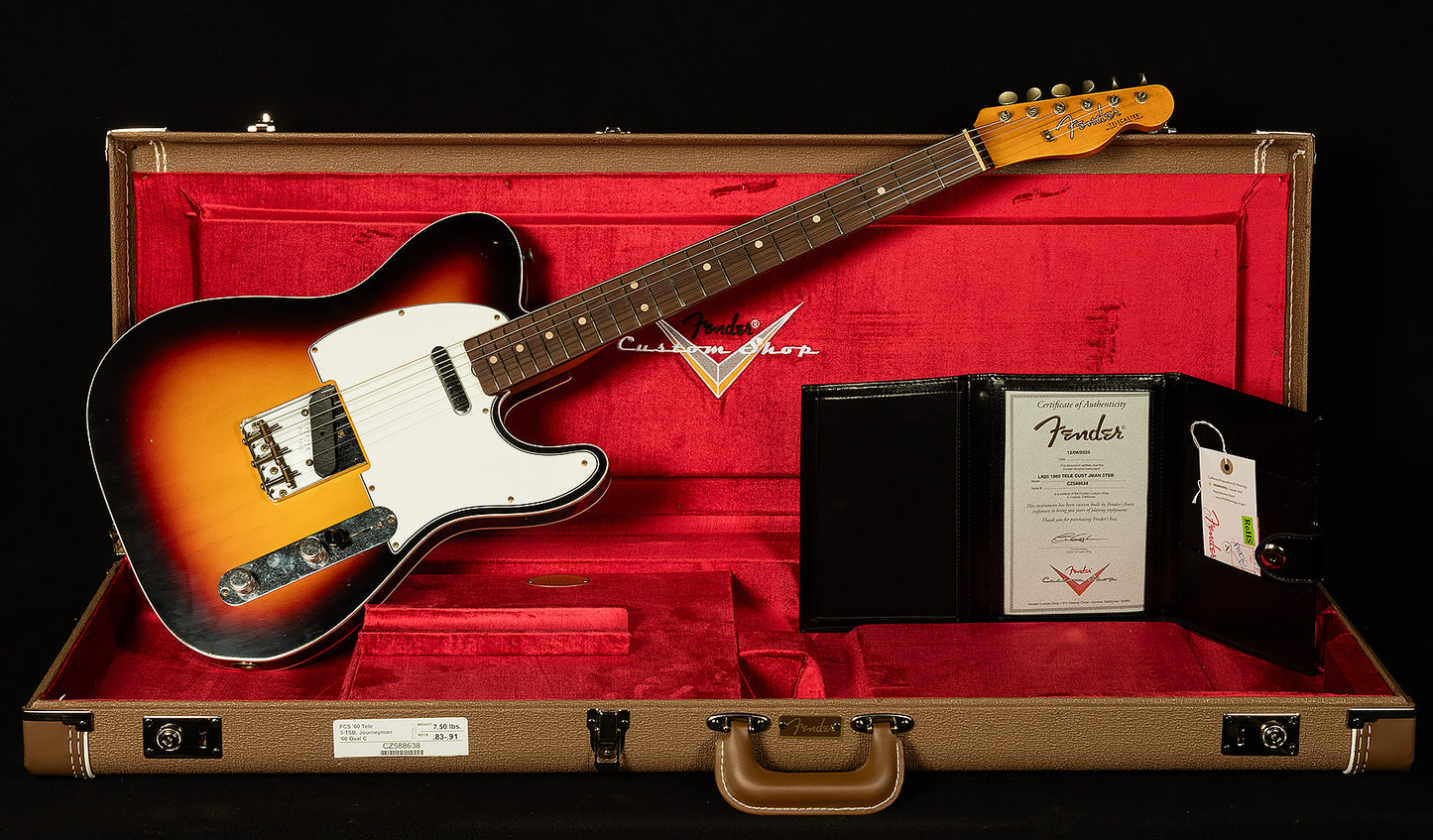 Limited Release 1960 Telecaster Custom - Journeyman Relic
