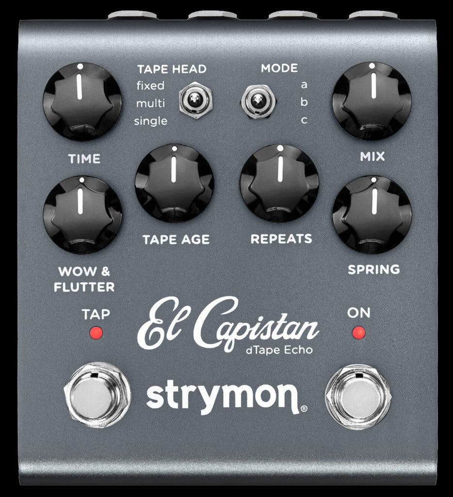 tape pedal Strymon El Capistan dTape Echo Pedal