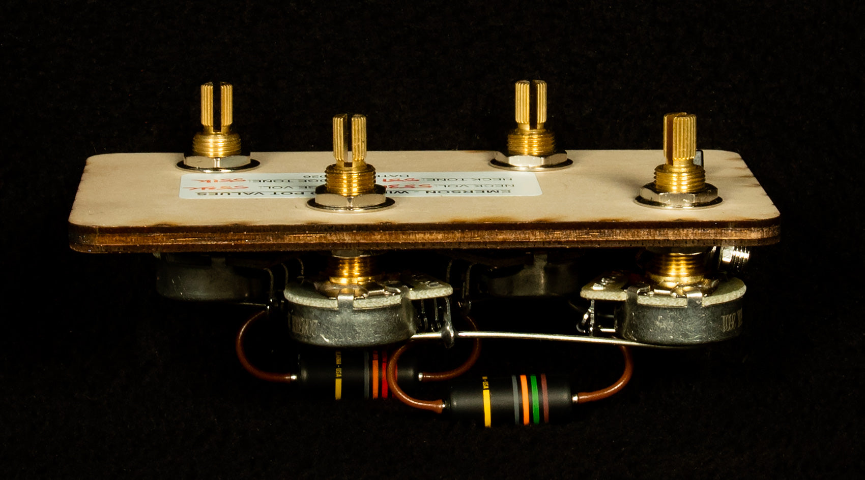 Wildwood-Exclusive 550K LP RestoMod Prewired Kit - Long Shaft