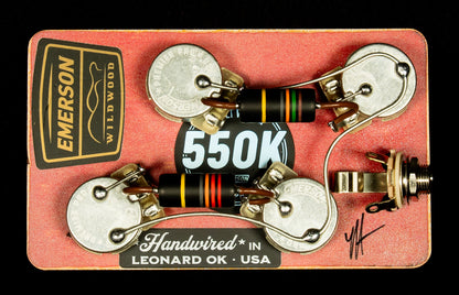 Wildwood-Exclusive 550K LP Reissue Prewired Kit - Short Shaft