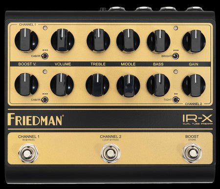 friedman preamp pedal Friedman IR-X Dual Tube Preamp & DI Pedal