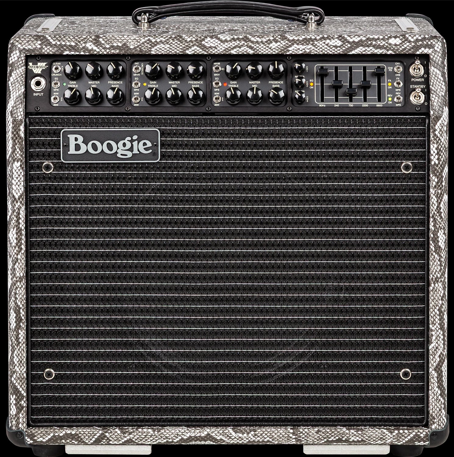 Mark VII 1x12 Combo Custom Configured - Indigo Python – Wildwood Guitars