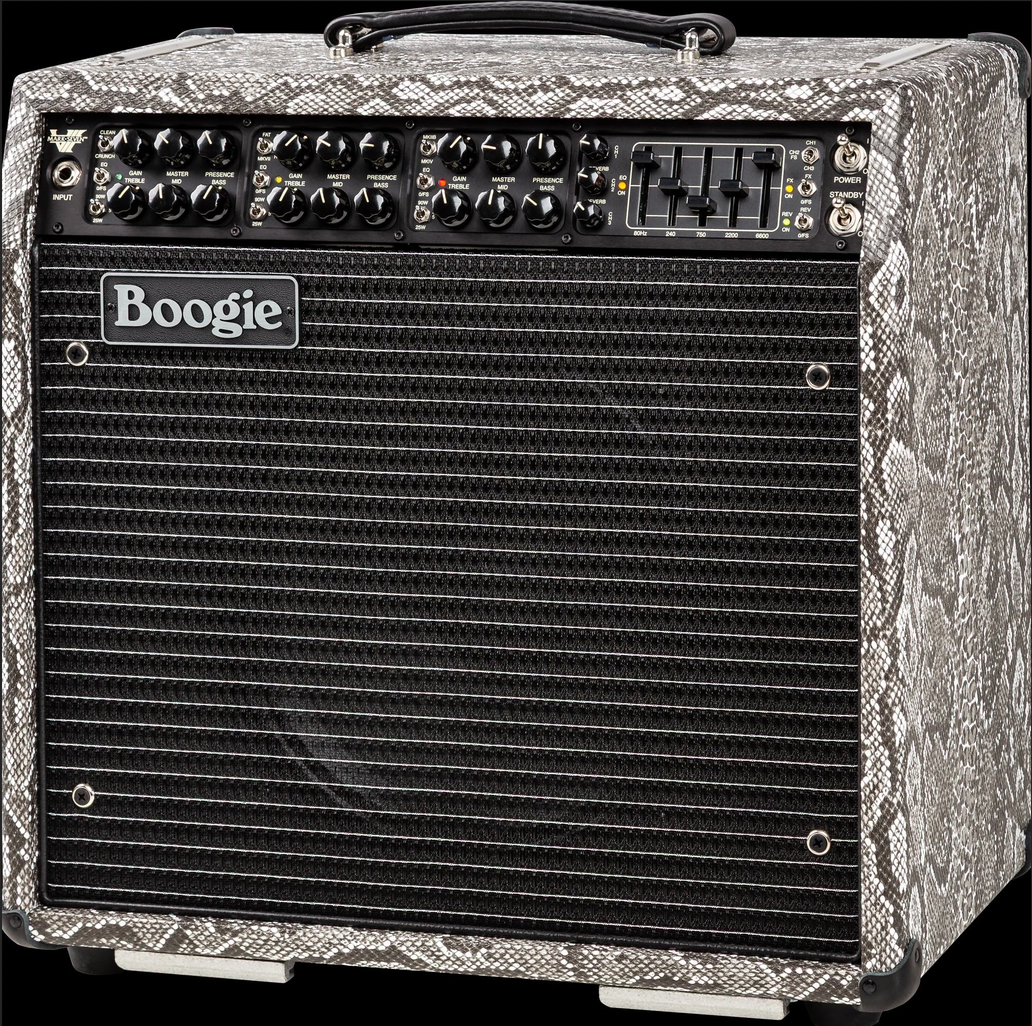 Mark VII 1x12 Combo Custom Configured - Indigo Python – Wildwood Guitars