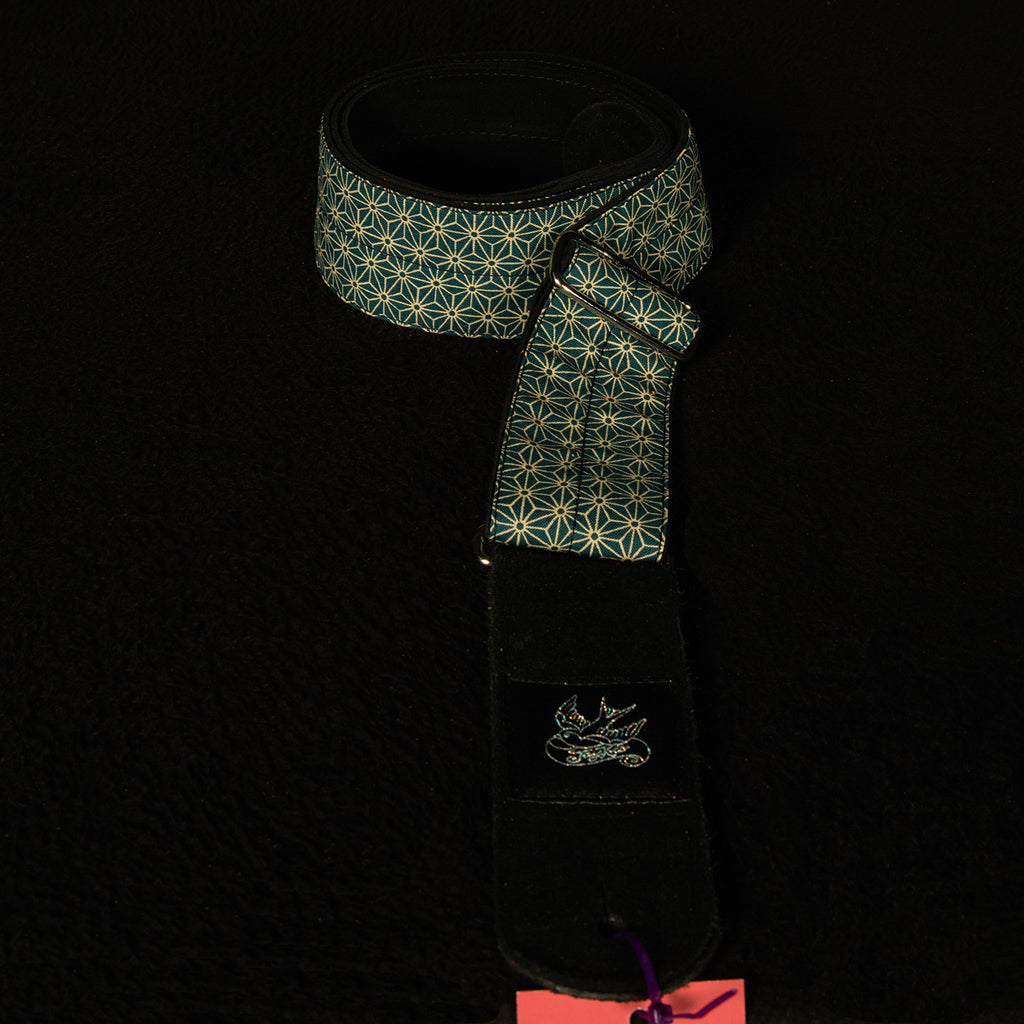 Greenish-Blue Asanoha