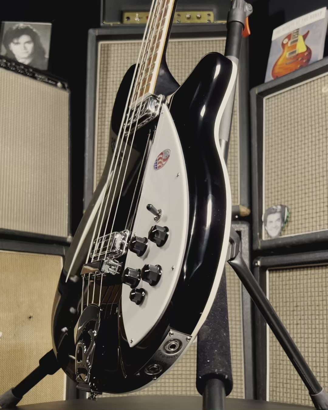 4005V Semi-Hollowbody Bass Reissue