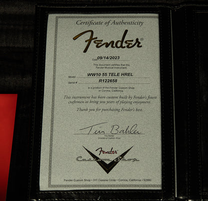 Wildwood 10 1955 Telecaster - Heavy Relic