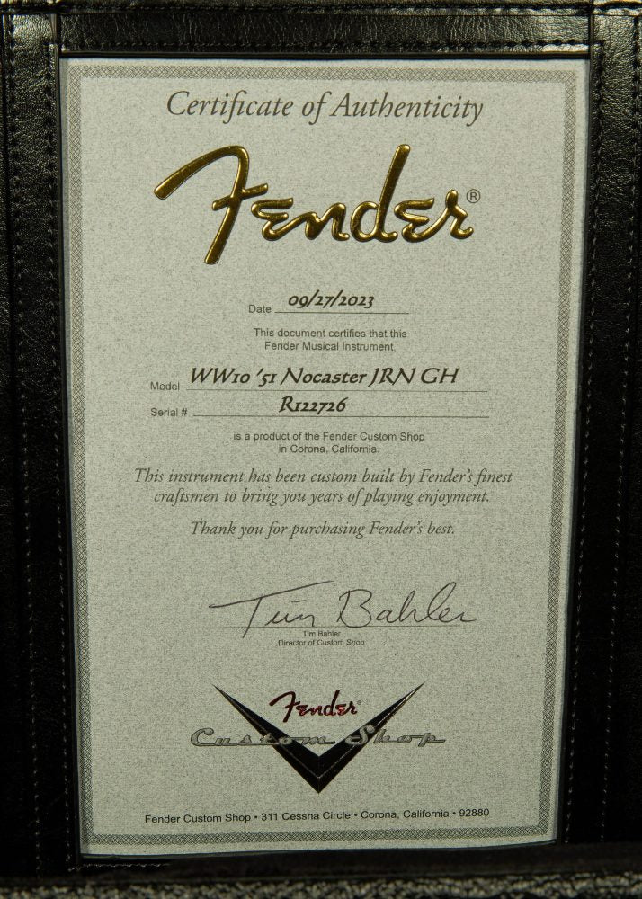 Wildwood 10 1951 Nocaster - Journeyman Relic