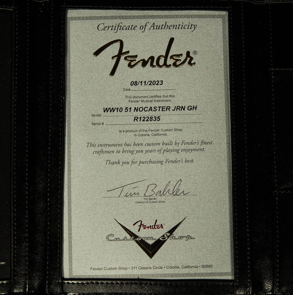 Wildwood 10 1951 Nocaster - Journeyman Relic