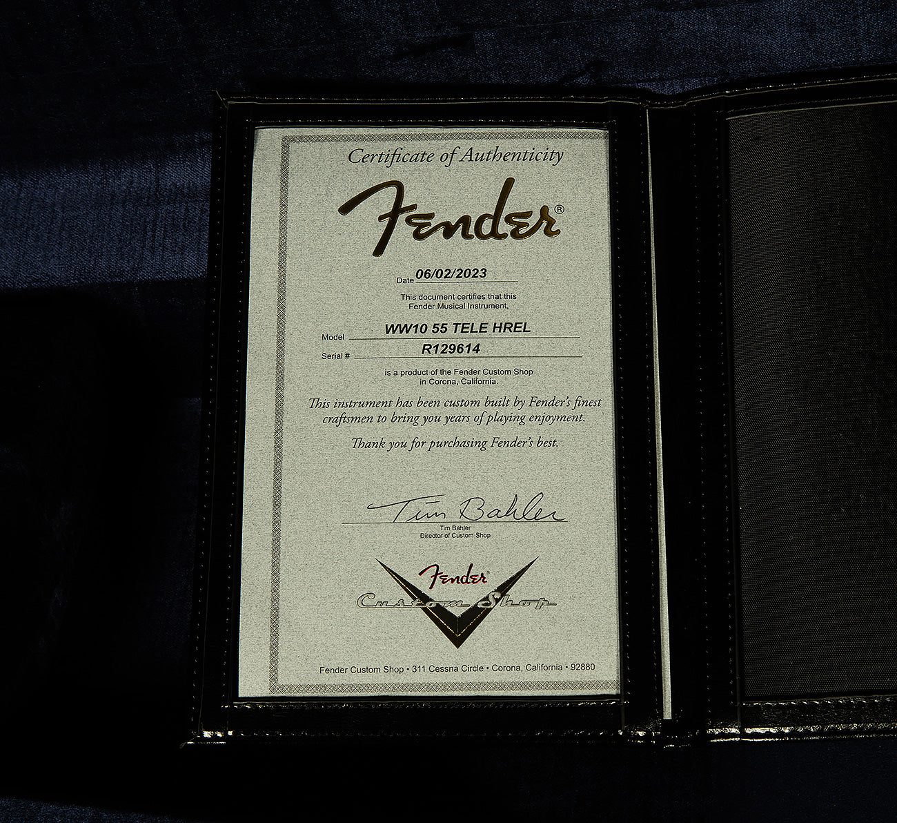 Wildwood 10 1955 Telecaster - Heavy Relic