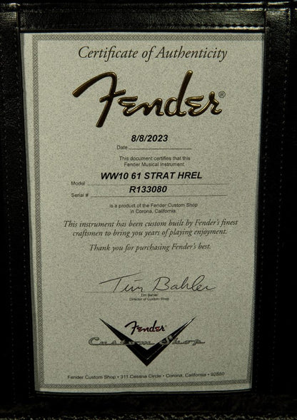 Wildwood 10 1961 Stratocaster - Heavy Relic