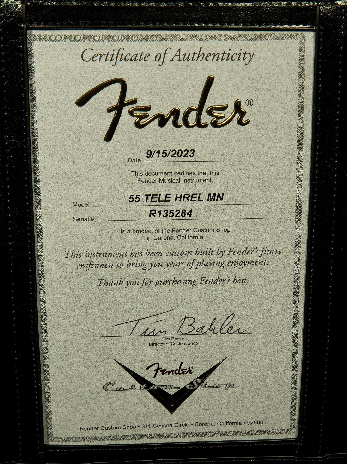 Wildwood 10 1955 Telecaster - Heavy Relic