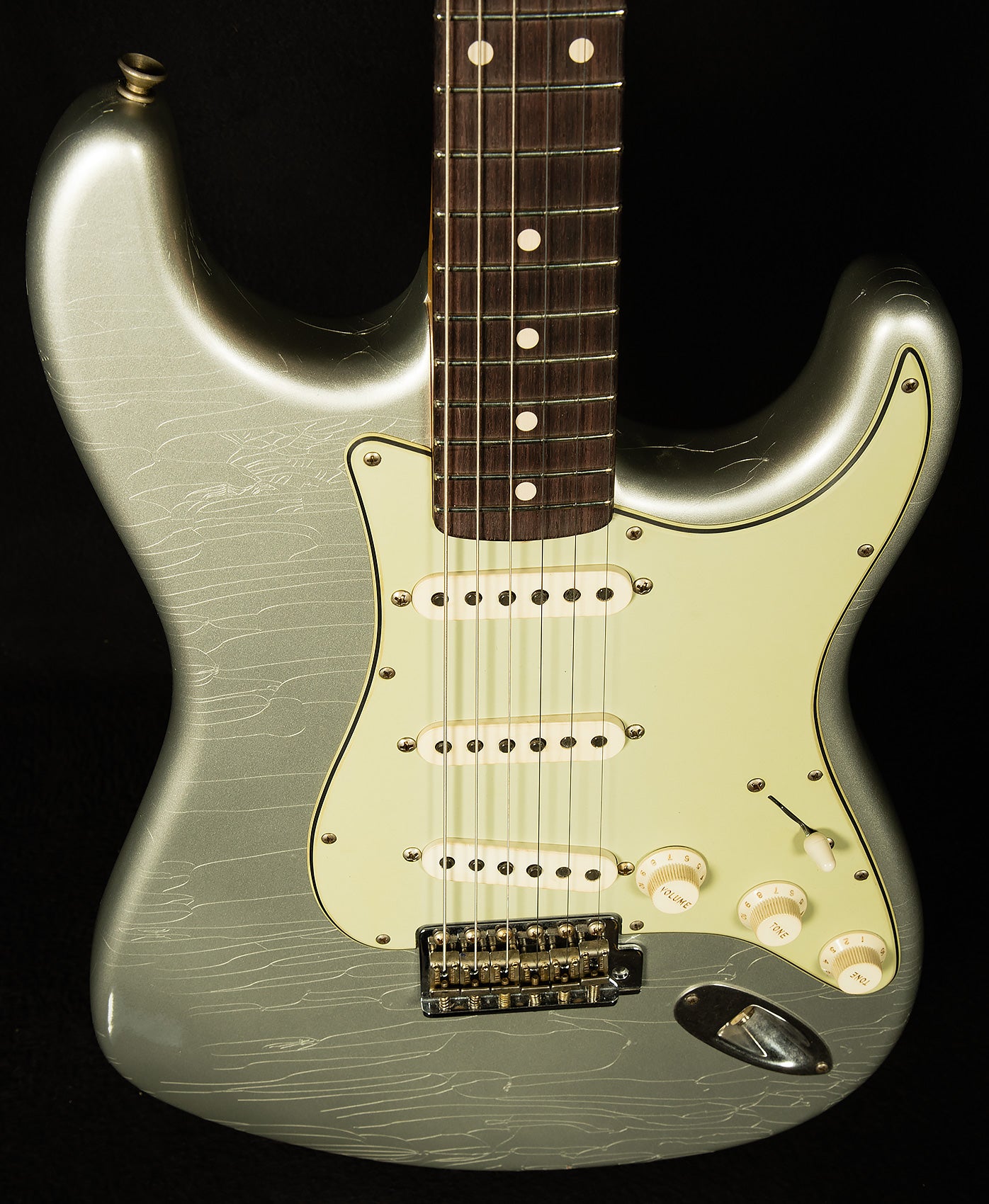 Masterbuilt 1961 Stratocaster by Greg Fessler - Journeyman Relic
