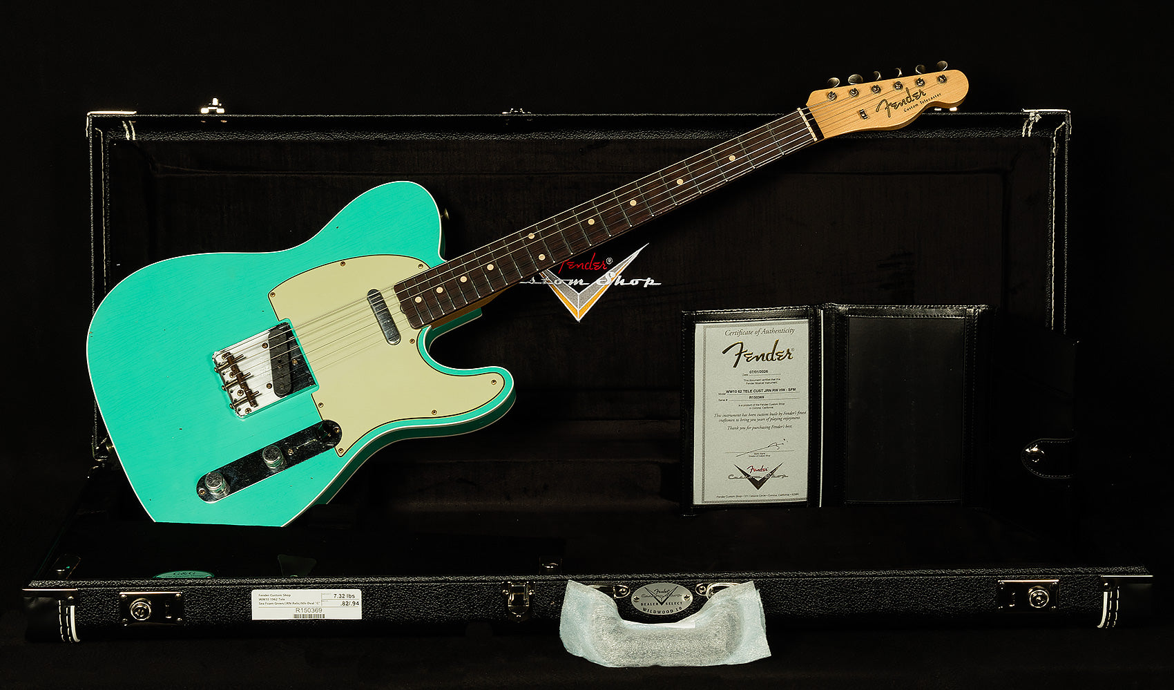 Wildwood 10 1962 Telecaster Custom - Journeyman Relic