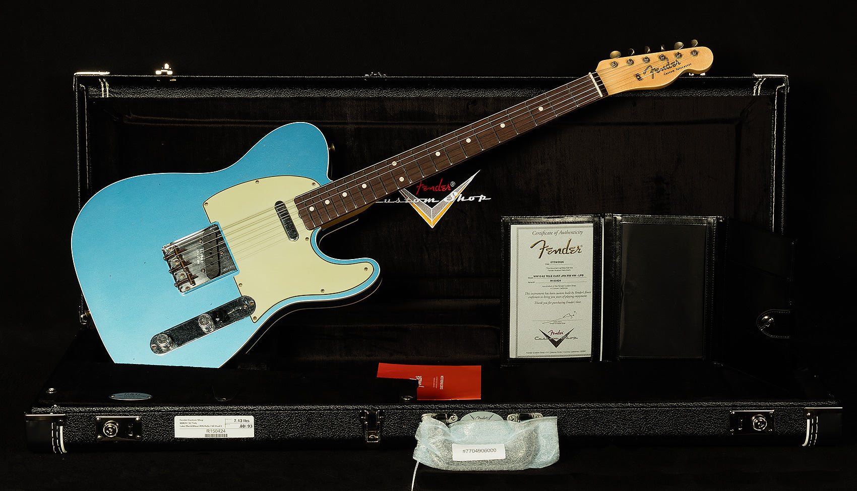 Wildwood 10 1962 Telecaster Custom - Journeyman Relic