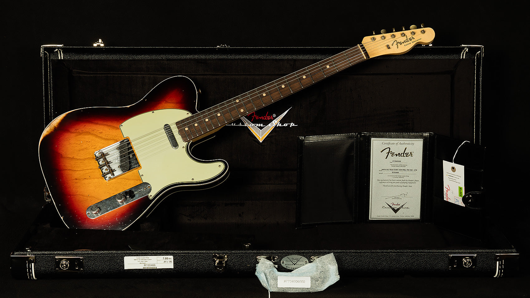 Wildwood 10 1962 Telecaster Custom - Relic