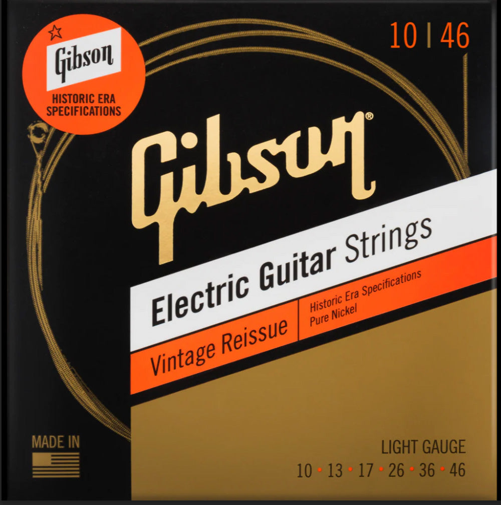 SEG-HVR10 Vintage Reissue Electric Guitar Strings - Light Gauge 10-46