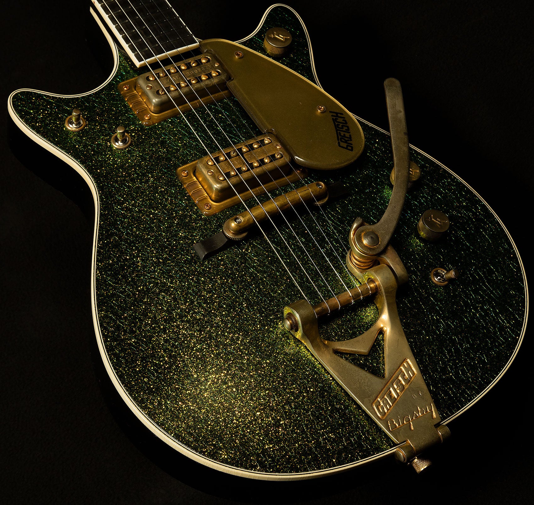 Masterbuilt G6128-CS 1962 Double Cut Duo Jet by Gonzalo Madrigal - Relic