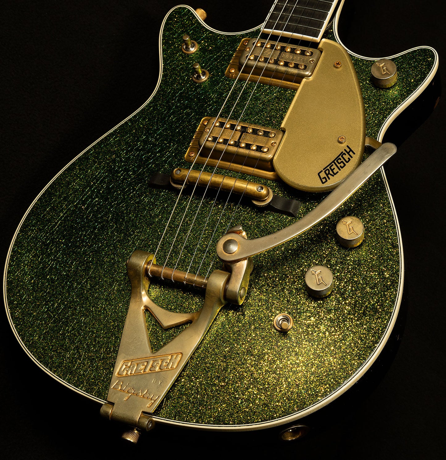 Masterbuilt G6128-CS 1962 Double Cut Duo Jet by Gonzalo Madrigal - Relic