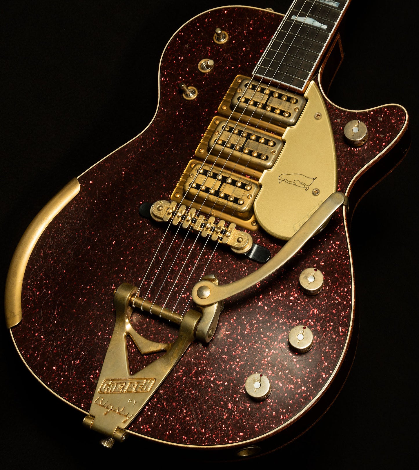 Masterbuilt G6134-CS 1959 Penguin by Gonzalo Madrigal - Relic, 3-Pickups