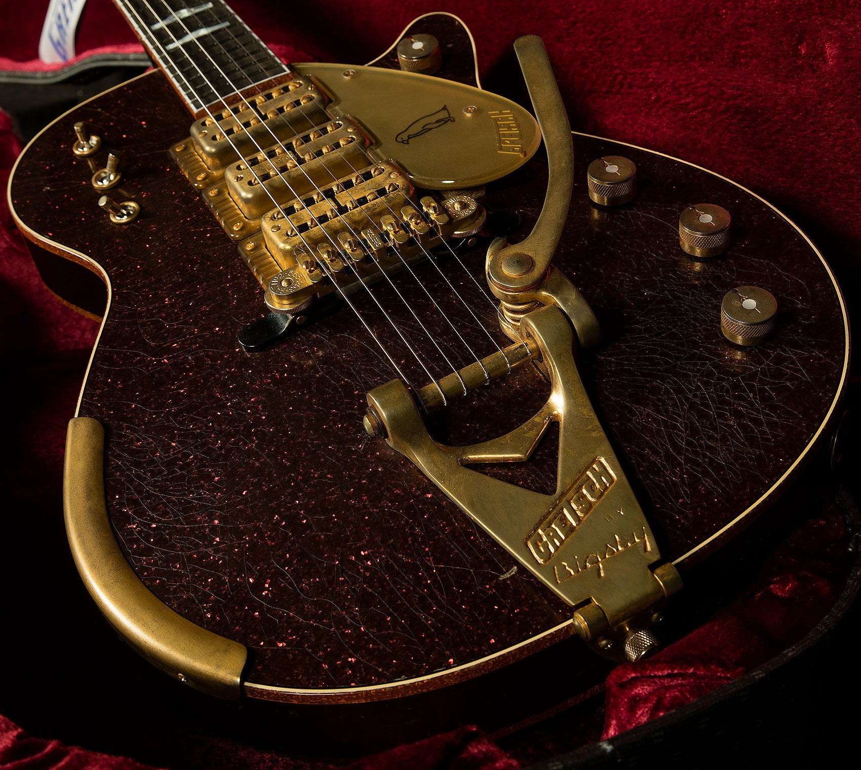 Masterbuilt G6134-CS 1959 Penguin by Gonzalo Madrigal - Relic, 3-Pickups