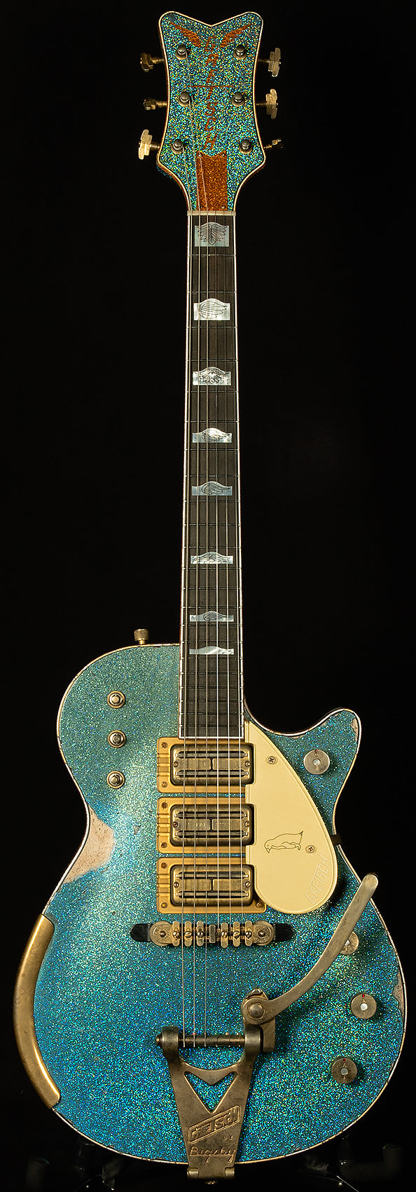 Masterbuilt G6134-CS 1959 Penguin by Chad Henrichsen - Heavy Relic, 3-Pickups