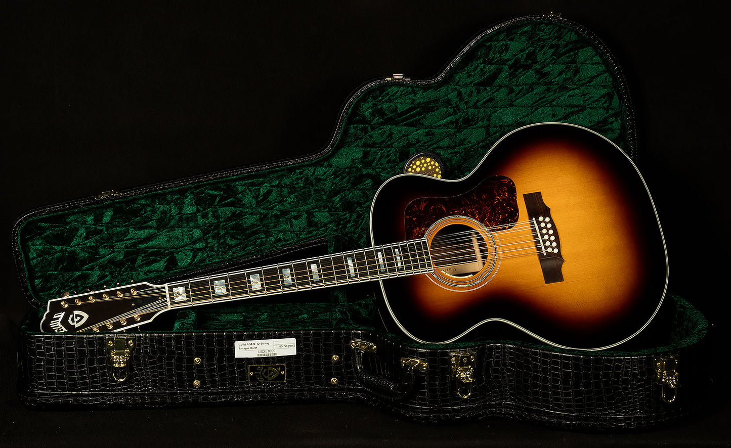 F-512E Rosewood - Antique Burst