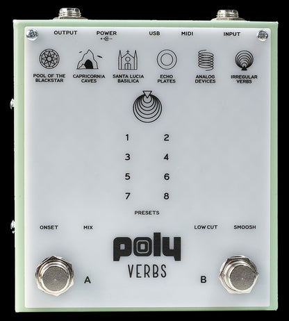 Verbs Digital Reverb Effects Pedal