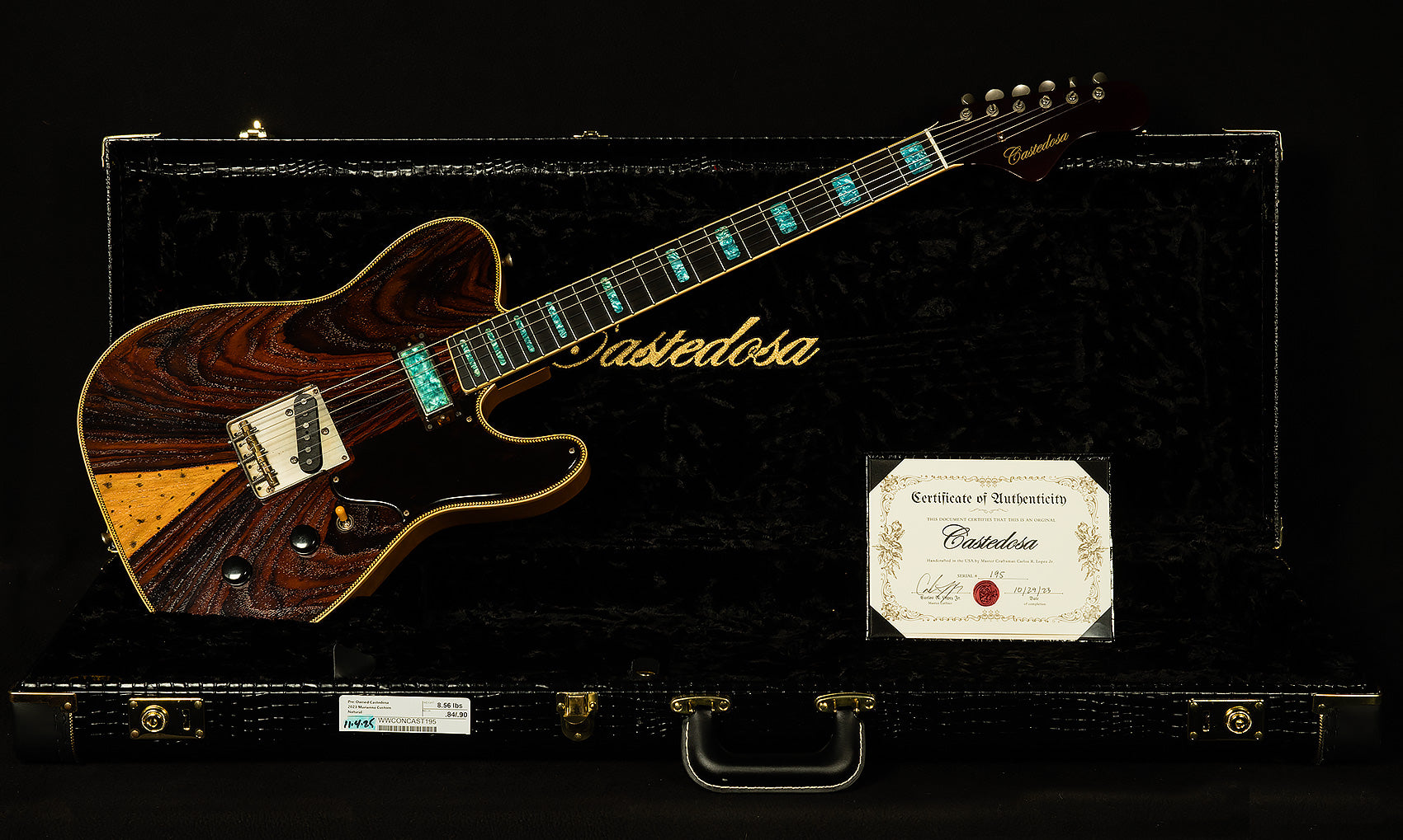 2023 Castedosa Guitars Marianna Custom - Brazilian Rosewood