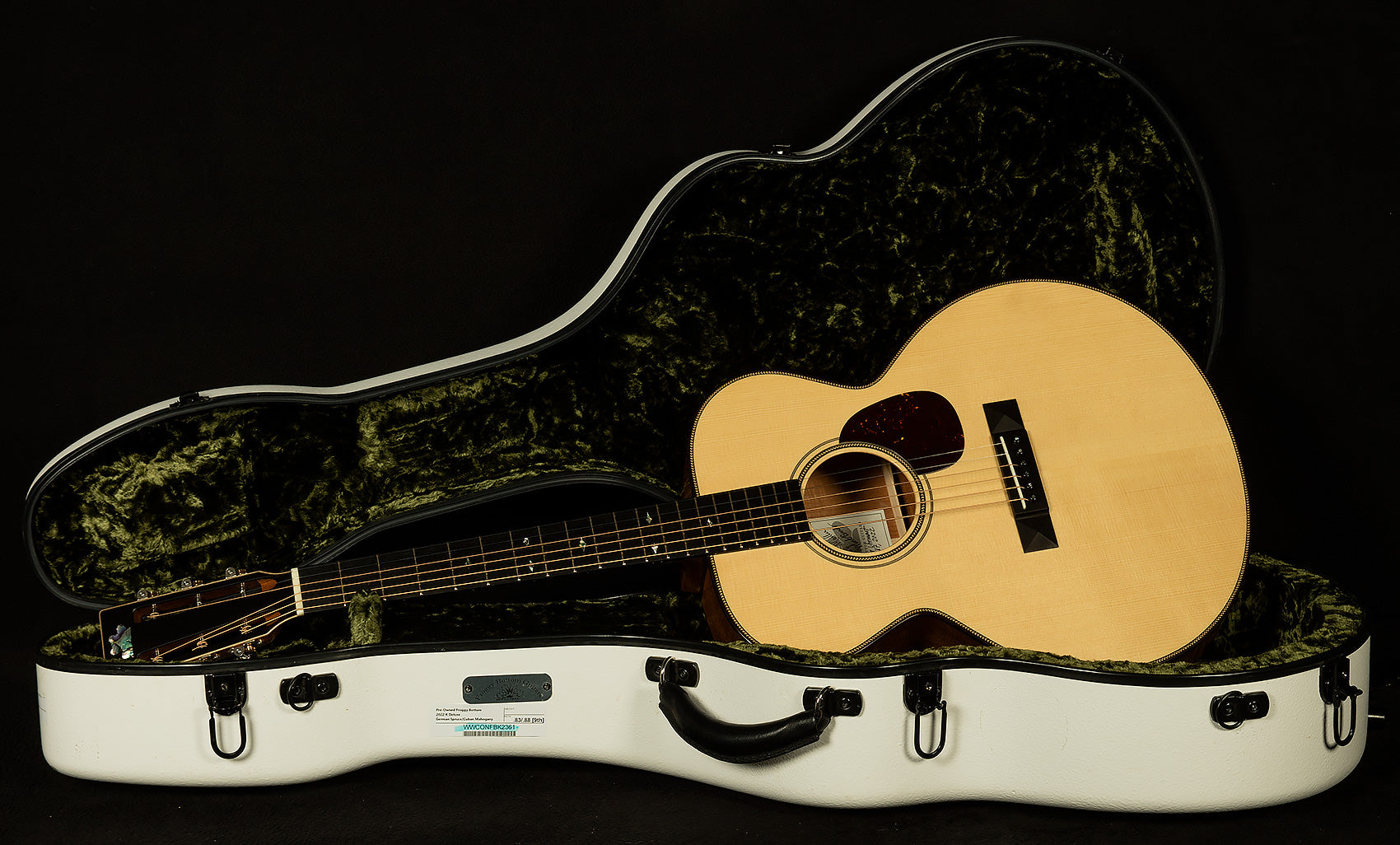 2022 Froggy Bottom Guitars K Deluxe Cuban Mahogany