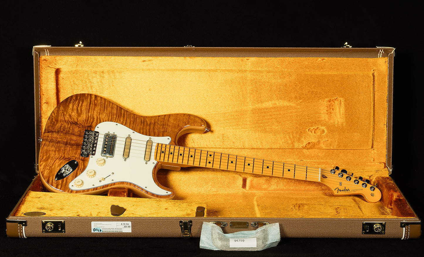 2019 Rarities Flame Koa Top Stratocaster