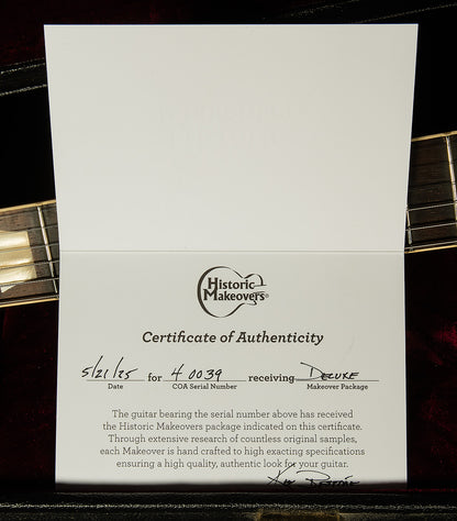 2010 Gibson Custom Historic 1954 Les Paul Reissue - Historic Makeovers Light Aged, Deluxe Package Makeover