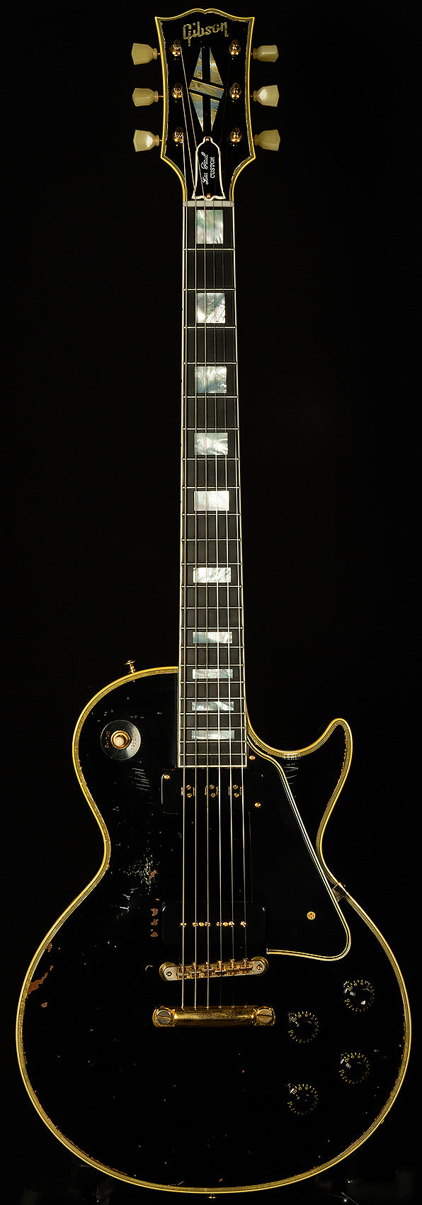 2021 Murphy Lab Wildwood Spec 1954 Les Paul Custom -  Heavy Aged