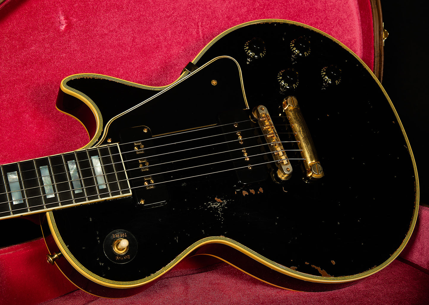 2021 Murphy Lab Wildwood Spec 1954 Les Paul Custom -  Heavy Aged