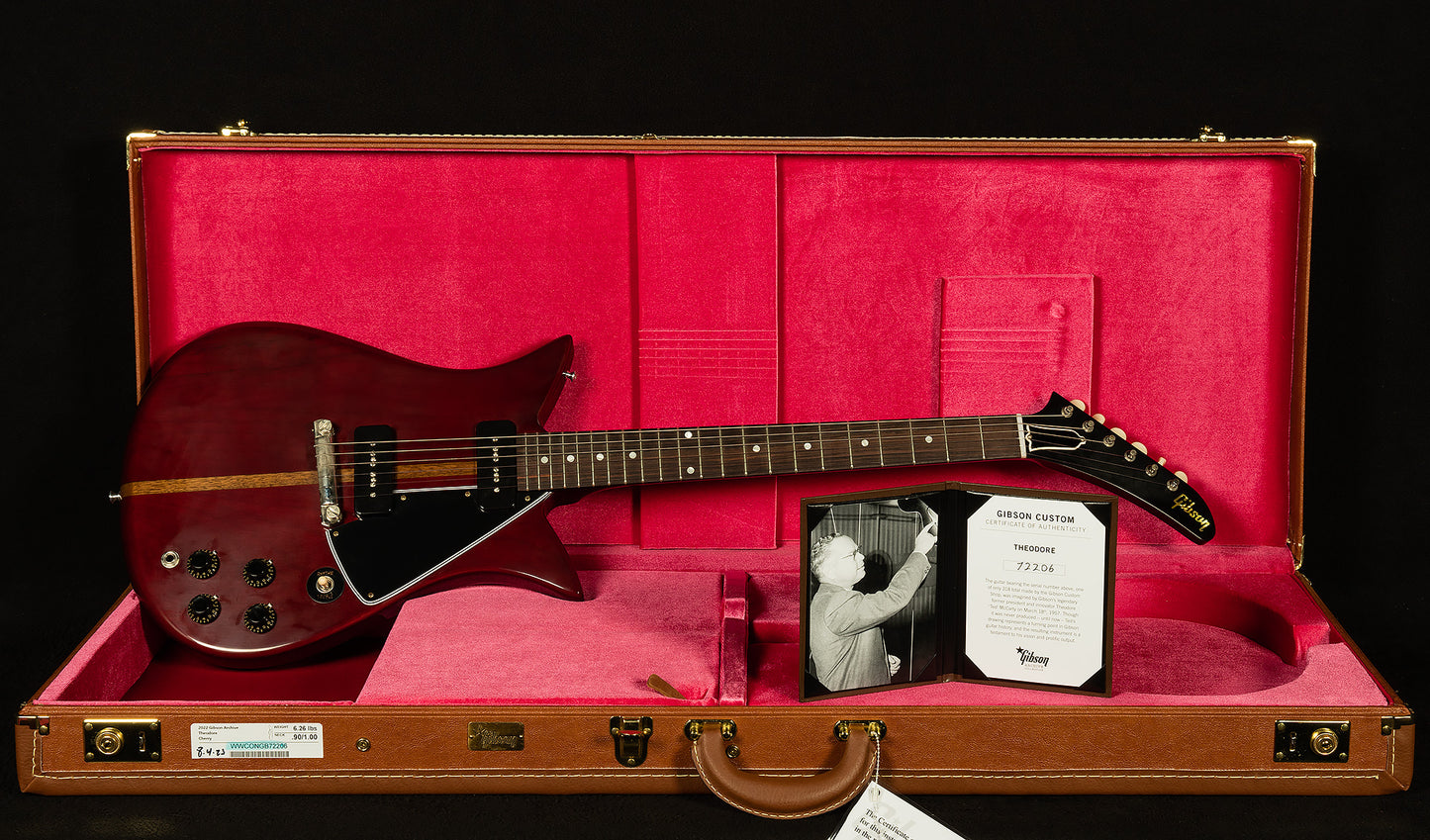 2022 Gibson Custom Shop Archive Collection Theodore - VOS, 318 Pieces Worldwide