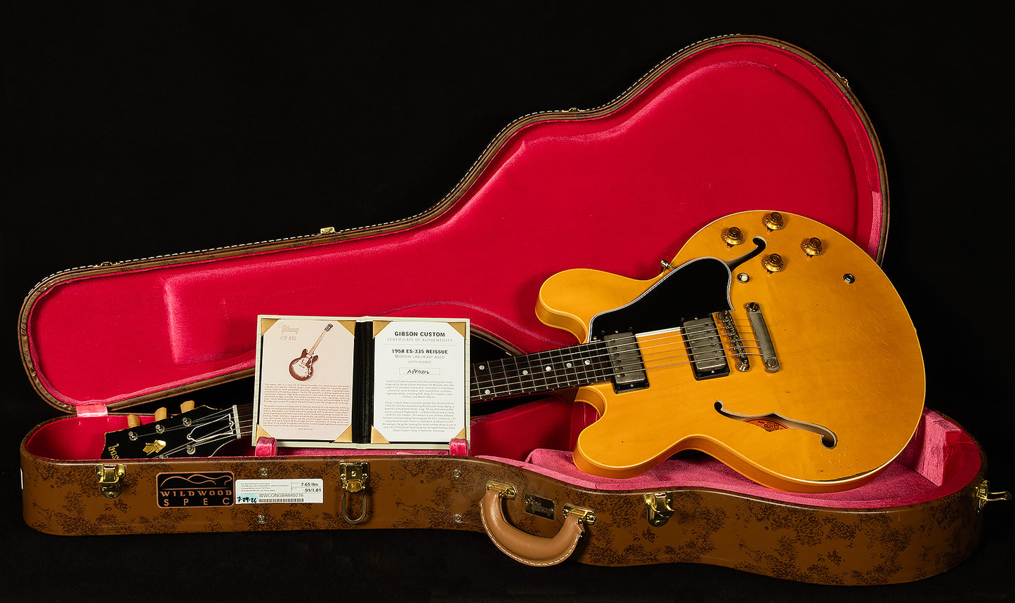 2024 Murphy Lab Limited Edition 1958 ES-335 Reissue - Heavy Aged