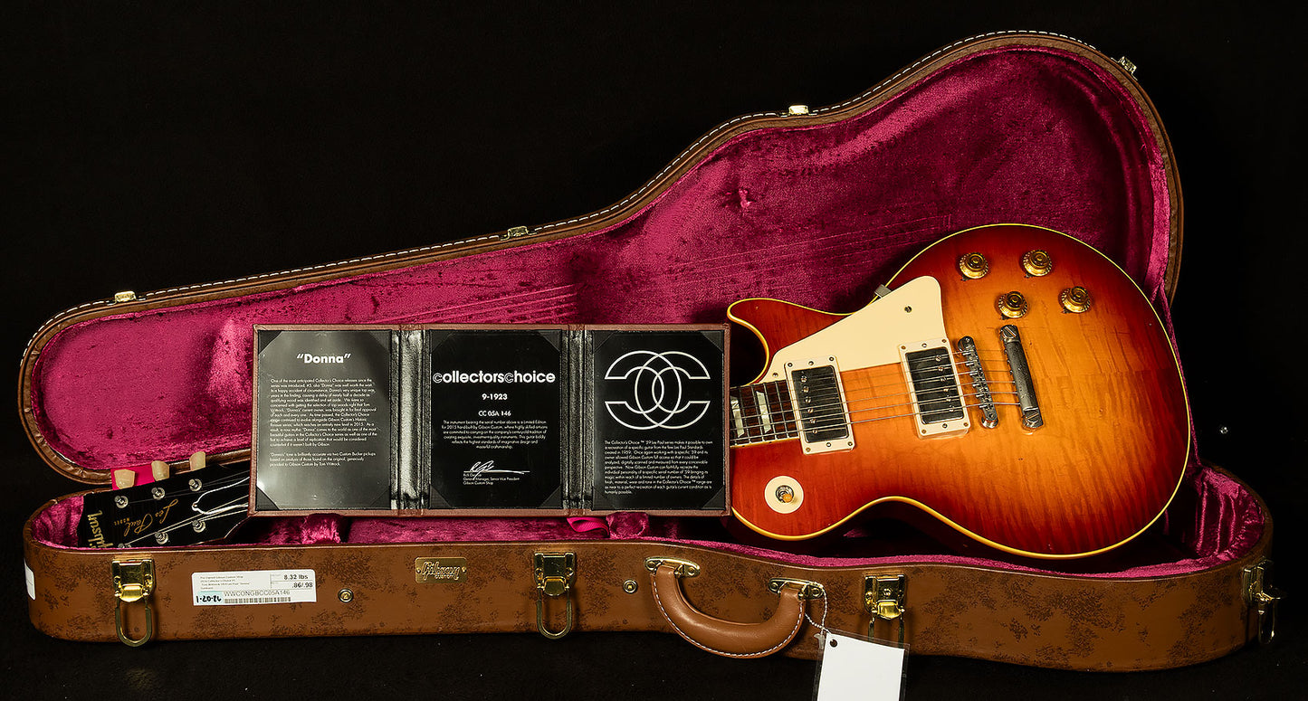 2015 Gibson Custom Limited Collector's Choice #5 Tom Wittrock 1959 Les Paul "Donna"