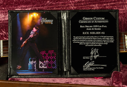 2016 Rick Nielsen 1959 Les Paul - Aged and Signed, #21 of 50