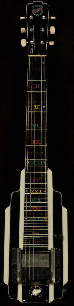 Vintage 1947 National Model 75 New Yorker Lap Steel - Empire State Building