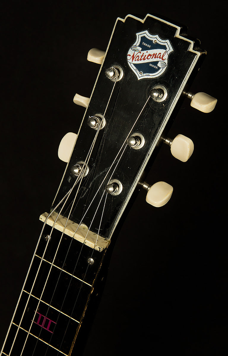 Vintage 1947 National Model 75 New Yorker Lap Steel - Empire State Building