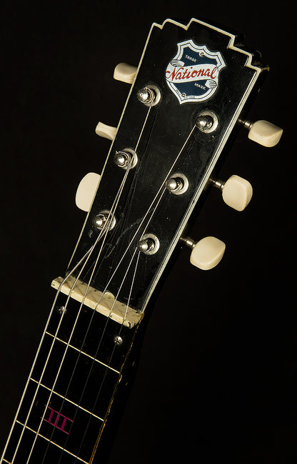 Vintage 1947 National Model 75 New Yorker Lap Steel - Empire State Building