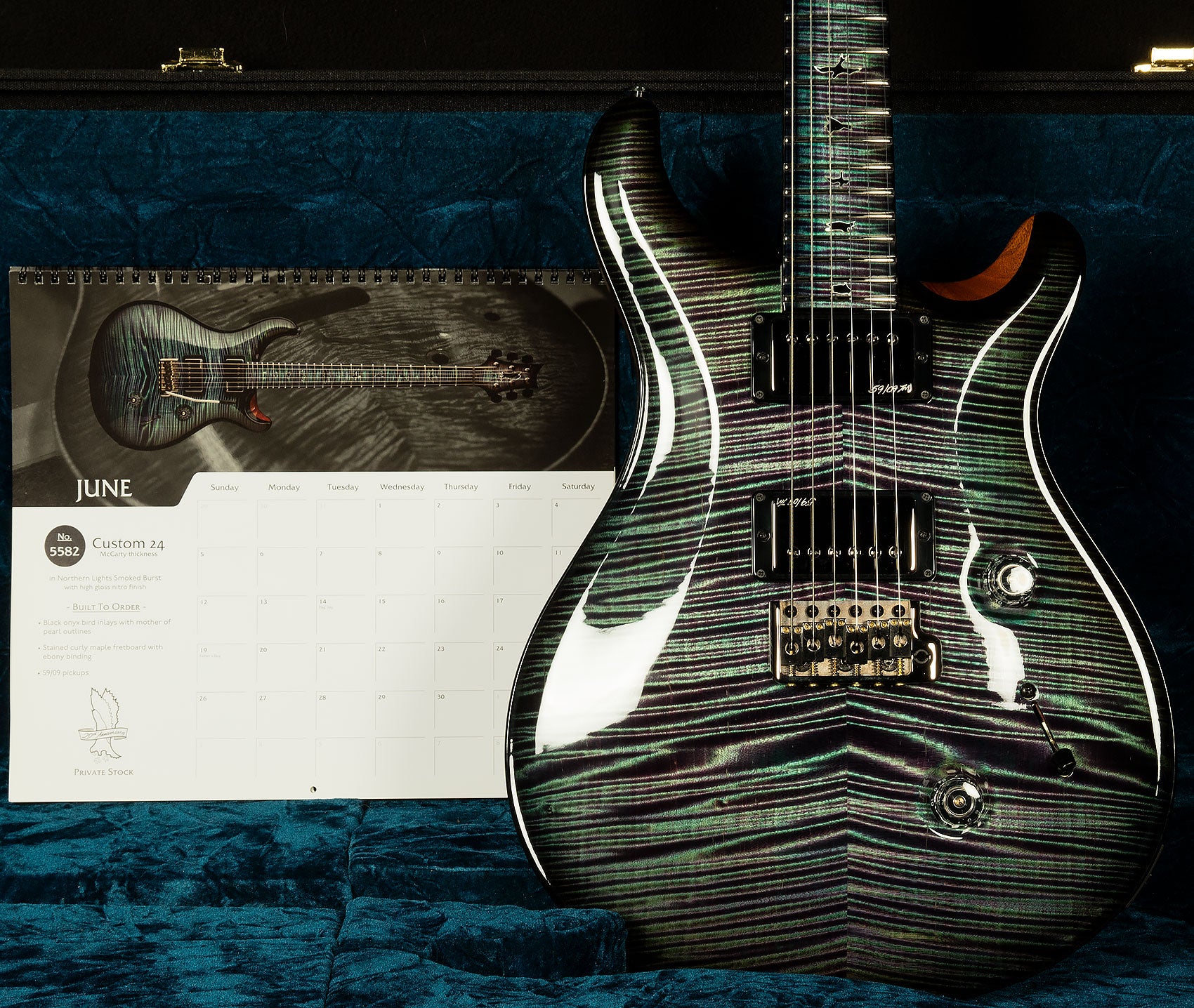 2015 Private Stock Custom 24 - Featured in PRS 2016 Calendar