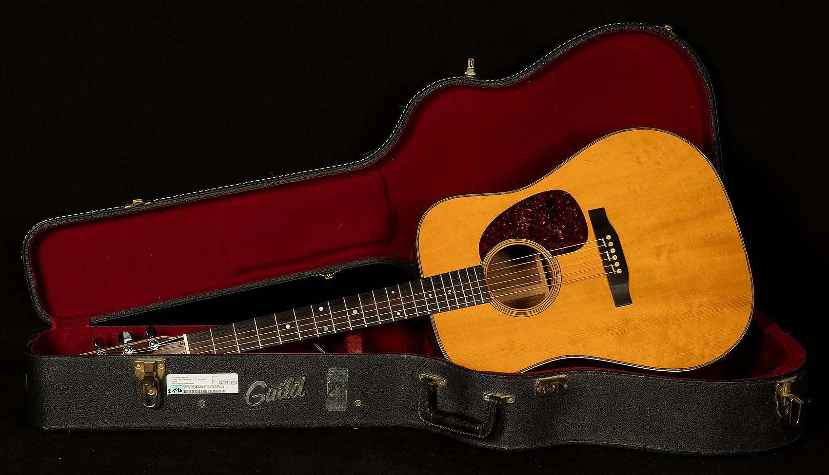 Vintage Limited 1981 Valley Arts Dreadnought - One of Three Produced