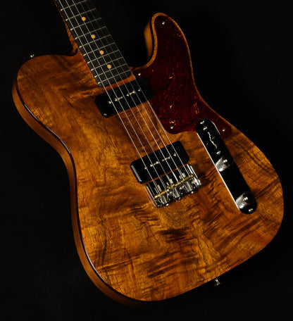 2019 Artisan P90 Koa Telecaster - NOS