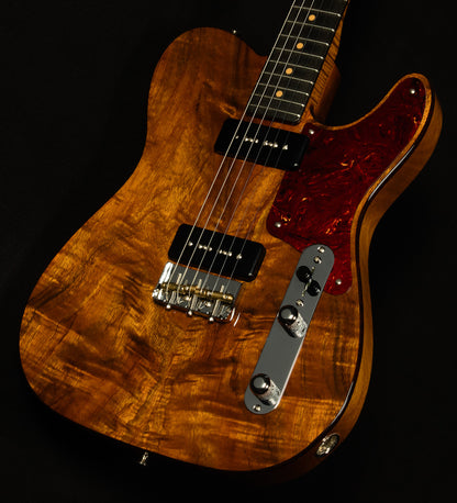 2019 Artisan P90 Koa Telecaster - NOS
