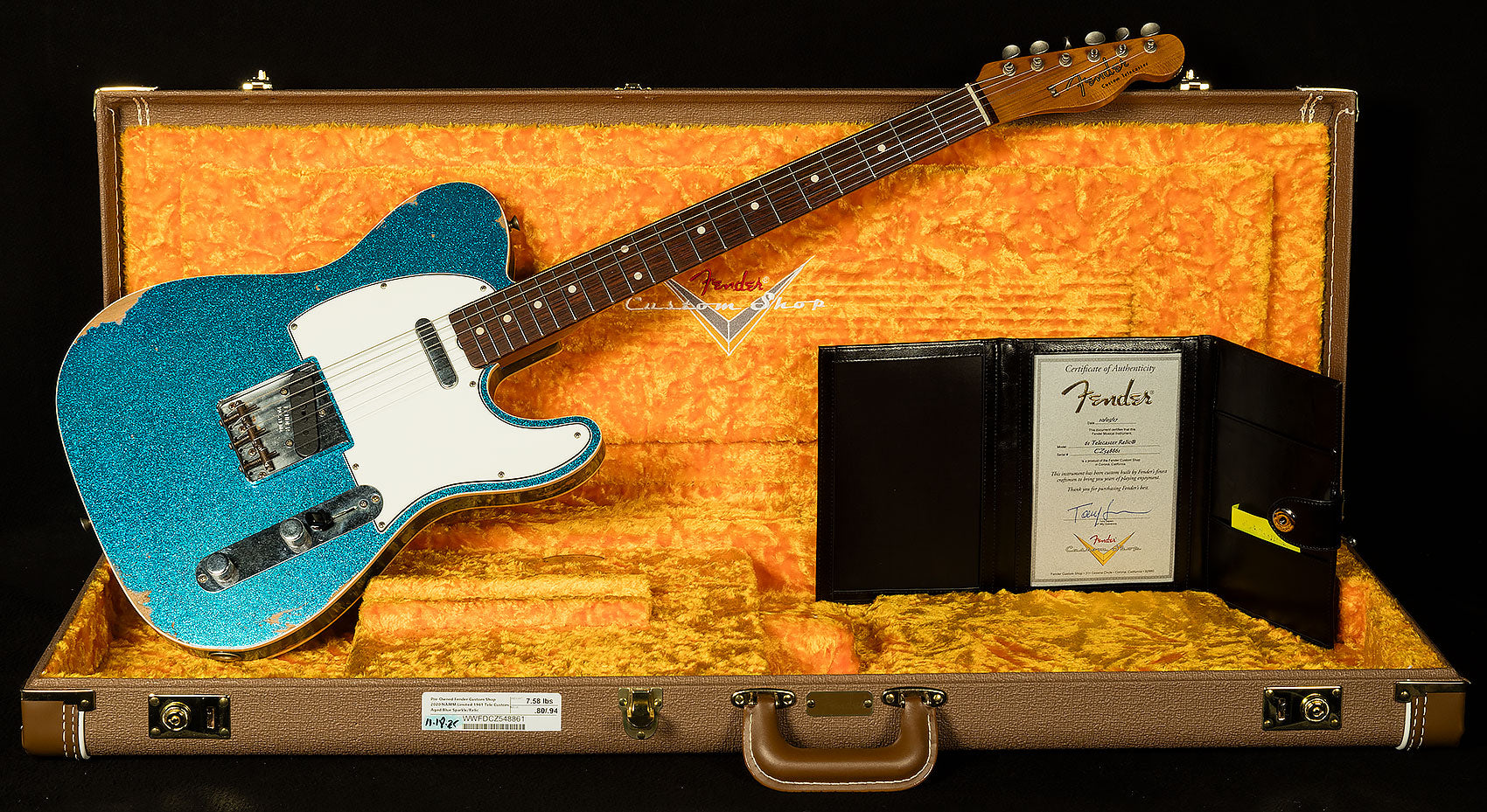 2020 Fender Custom Shop NAMM Limited 1961 Telecaster Custom