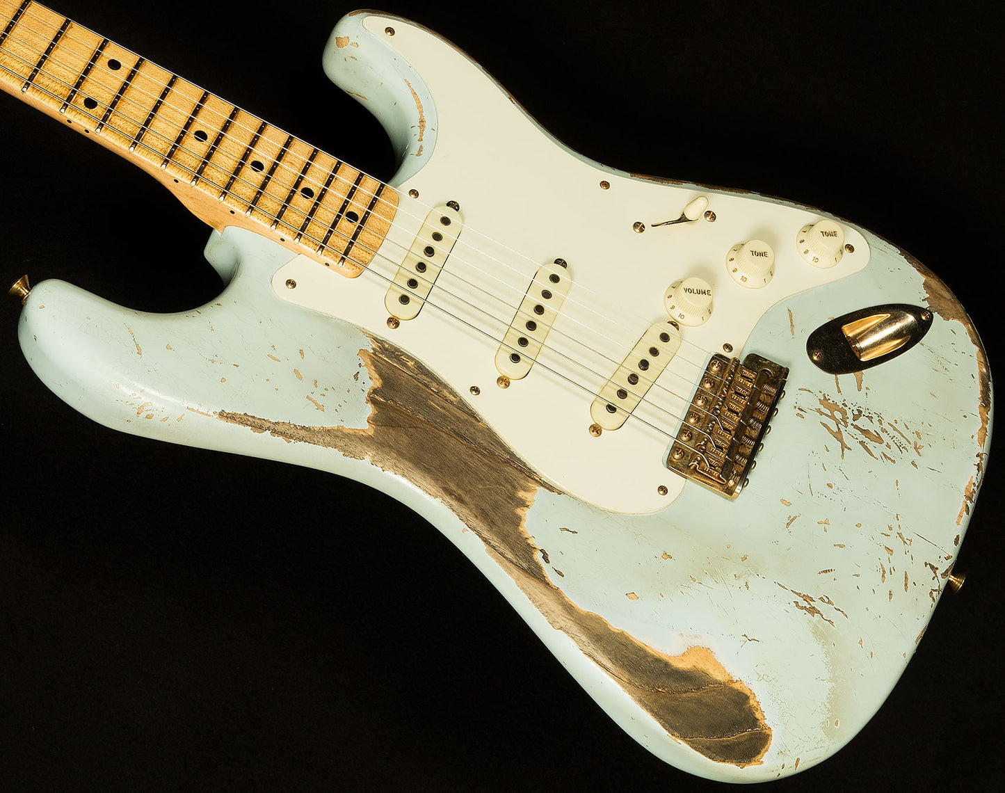 2019 Custom Shop Masterbuilt Wildwood 10 '55 Stratocaster by Greg Fessler - Heavy Relic